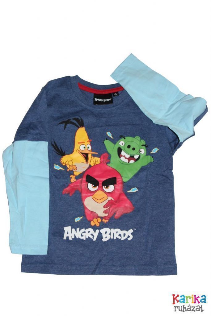 Angry Birds fi hossz ujj pl - Fi fels, pl