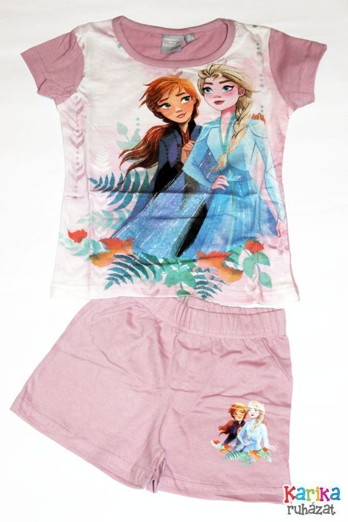 Frozen lány rövid pizsama - Lány pizsama