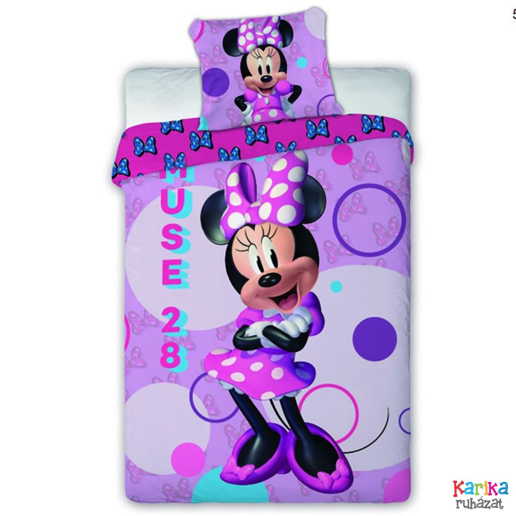 Minnie egeres ágynemű - Ágynemű, lepedő, takaró