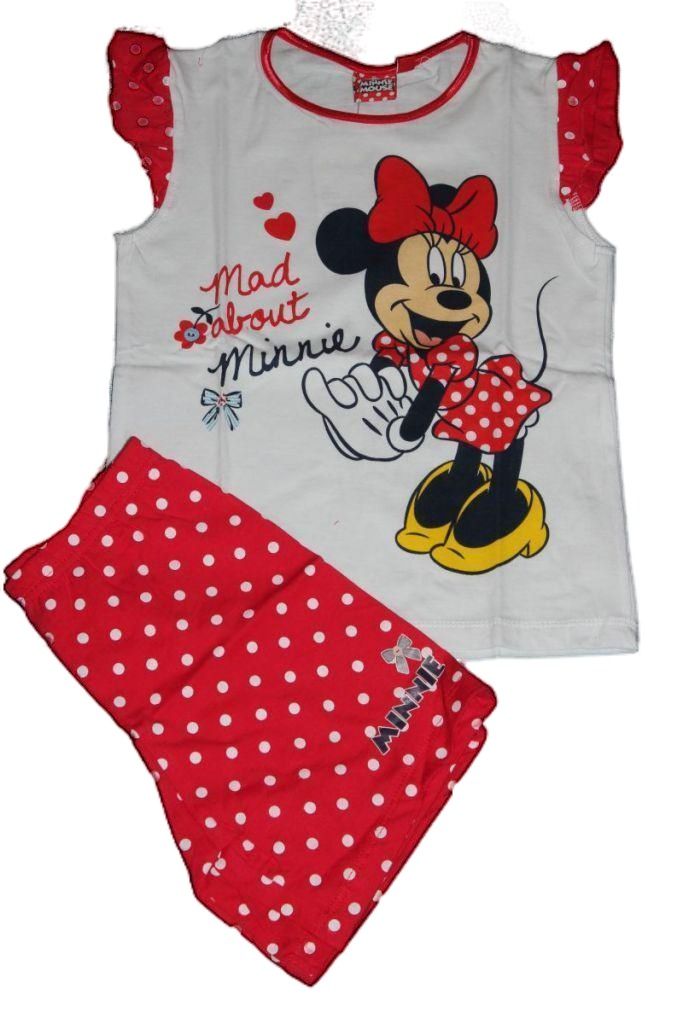 Minnie egr lny rvid pizsama - Lny fels, pl