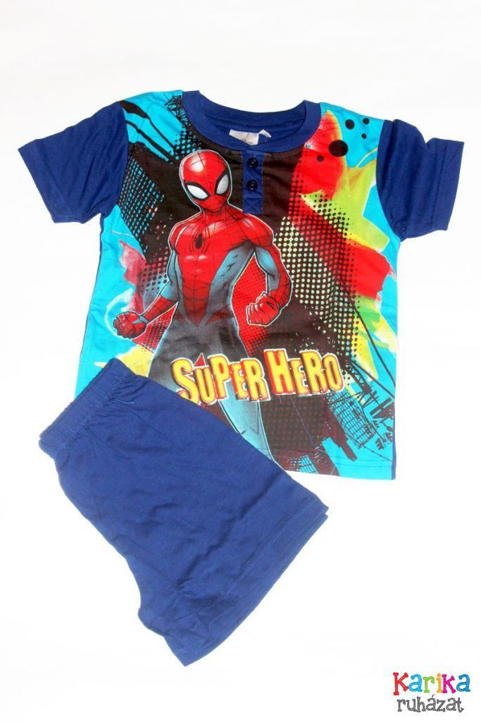 Spiderman rvid egyttes/ pizsama - Fi fels, pl