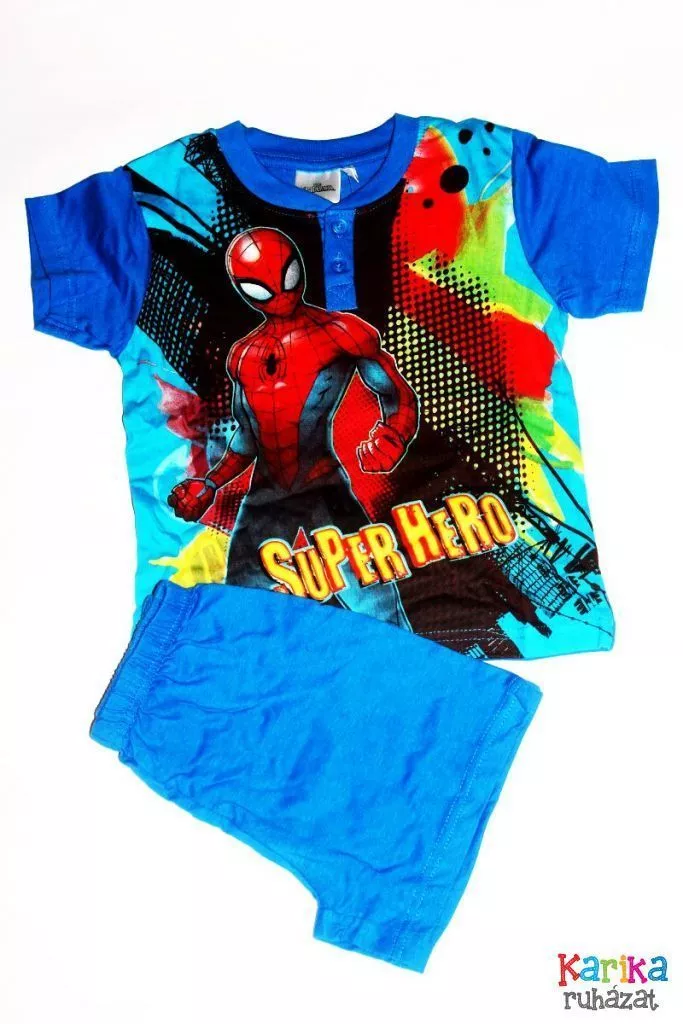 Spiderman rövid együttes/ pizsama - fiú rövidnadrág, fiú pizsama