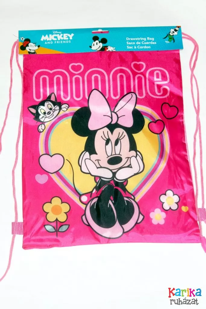 Minnie egér mintás lány tornazsák - táska