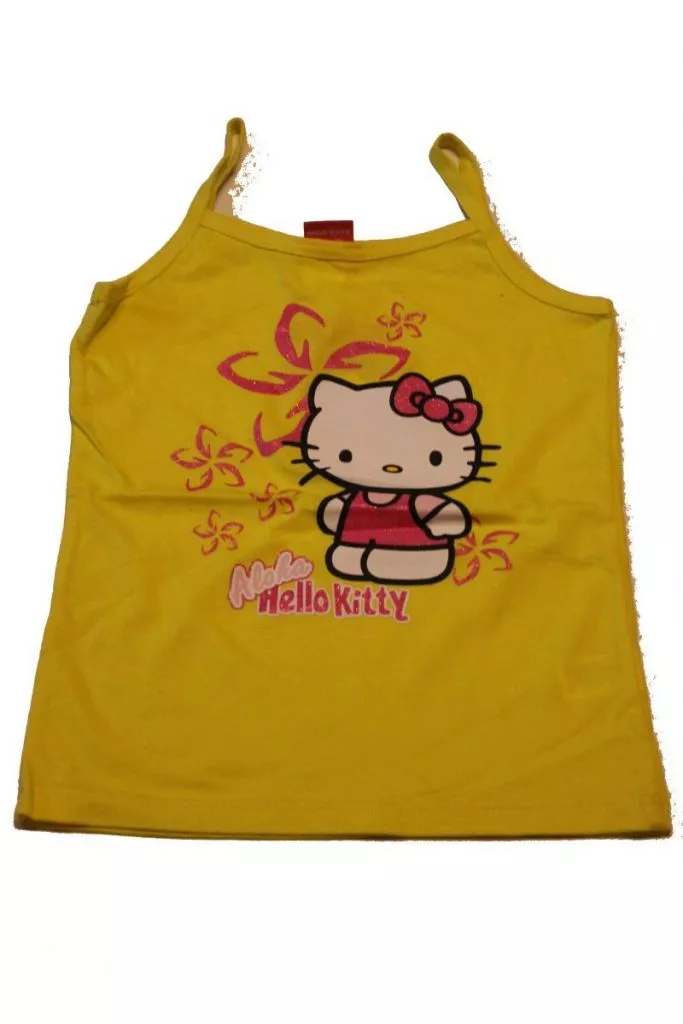 Helló Kitty mintás lány trikó - lány felső, póló