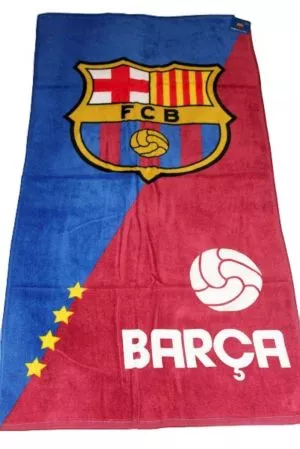FC Barcelona mintás strandtörölköző - törölköző