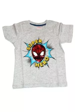 Spidermanos fiú rövidujjú simis póló - fiú felső, póló