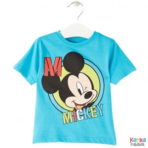 Mickey egeres fiú rövid ujjú póló - fiú felső, póló