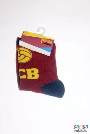 FC Barcelona mintás fiú zokni - fiú zokni, harisnya