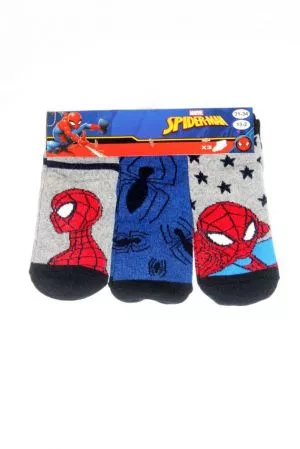 Spiderman mintás fiú bokazokni - fiú zokni, harisnya