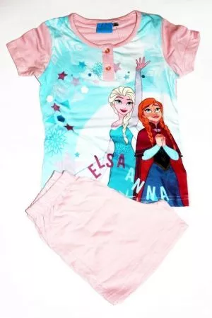 Frozen lány rövid pizsama / együttes - lány pizsama, lány rövidnadrág